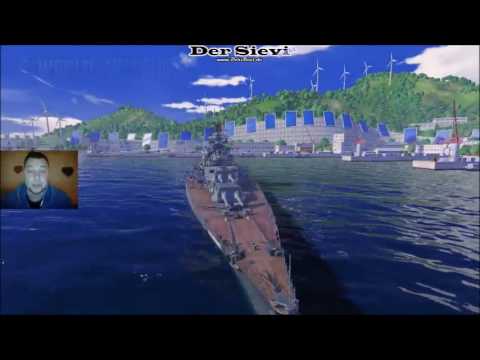 World of Warships // BISMARCK - Erklärung / Tutorial und Gameplay - DEUTSCH