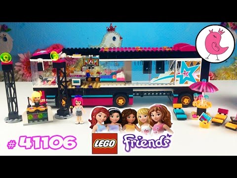 ЛЕГО ФРЕНДС ПОП ЗВЕЗДА ТУР АВТОБУС 41106 Lego Friends Pop Star Tour Bus