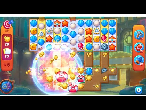 Fishdom Gameplay Atlantis Cup Stage 112 & 113