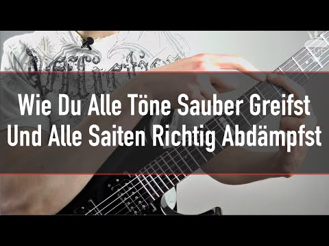 Playing the Guitar Cleanly - 3 Techniques for Clean Electric Guitar Playing | Guitar Master Plan