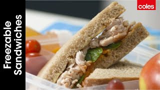 Freezable sandwiches – make your morning easy