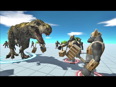GHOR HAMMER vs EVERY UNIT - Animal Revolt Battle Simulator