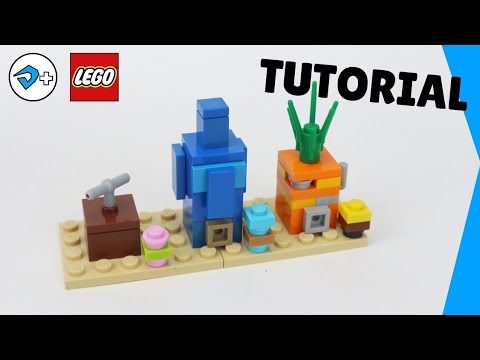LEGO Spongebob scenario miniature - TUTORIAL