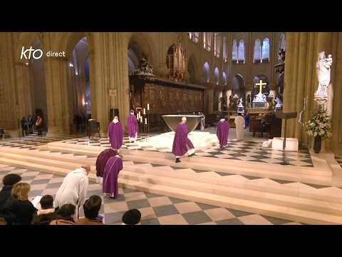 Messe du 18 février 2026 à Notre-Dame de Paris || Mercredi des Cendres