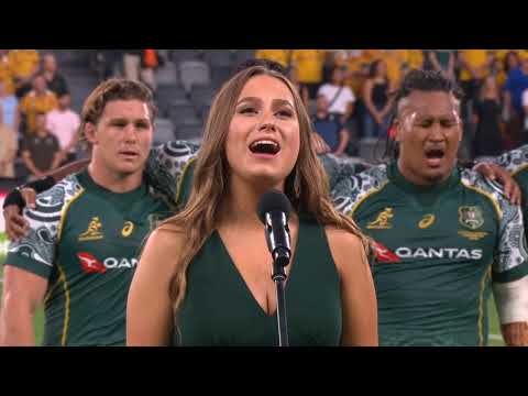 Australian Indigenous National Anthem [Australia vs Argentina '20]