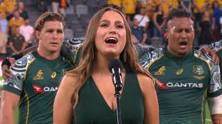 Australian Indigenous National Anthem [Australia vs Argentina &#39;20]