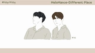 [中字/手繪] MeloMance(멜로망스) – Different Place (lyrics video)
