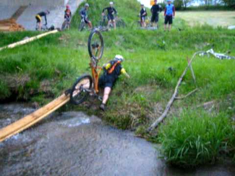 Sturz mit dem Mountainbike