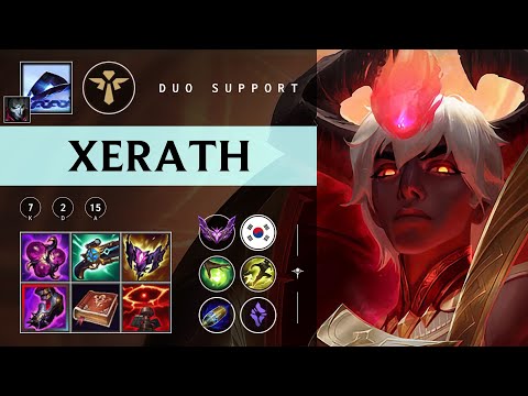 Xerath Support vs Maokai - KR Master Patch 25.23