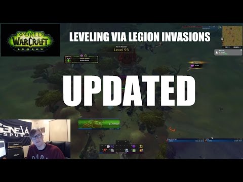 Update To Leveling Via Legion Invasions - How To Make The Most Out Of Them And The Issues