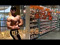 미국에서 코로나뚫고 장보고 헬스장가기 (마지막 슴가운동, 마트전쟁)
