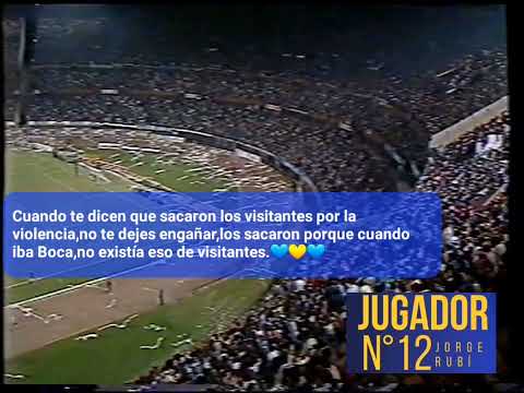 "Jugador N°12 copando el gallinero" Barra: La 12 • Club: Boca Juniors • País: Argentina