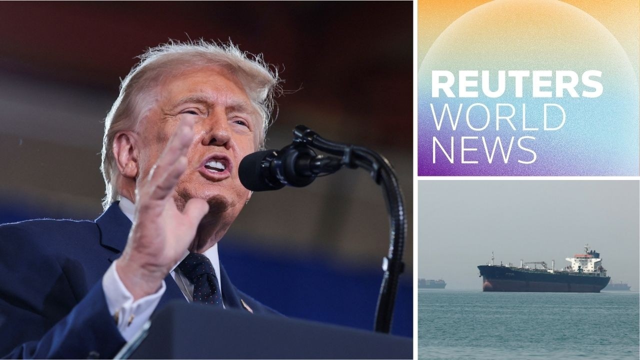 Video | Trump says no rush on Iran deal - Hormuz blockade stays until it’s signed | Reuters World News