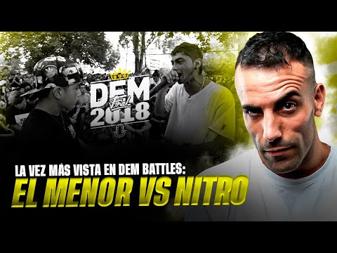 ¿CUANDO EXPLOTÓ EL MENOR? 💥 NITRO VS EL MENOR 🇨🇱 DEM SEMIFINALES 🏟️ Reacción