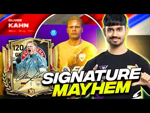 115 OVR Signature Oliver Kahn in FC Mobile – INSANE Saves [ Better Than F2p Version? ]