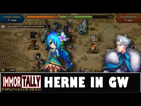 SUMMONERS WAR : [GUILD WAR] With No Nat 5 Ft. Herne [Water Dryad]