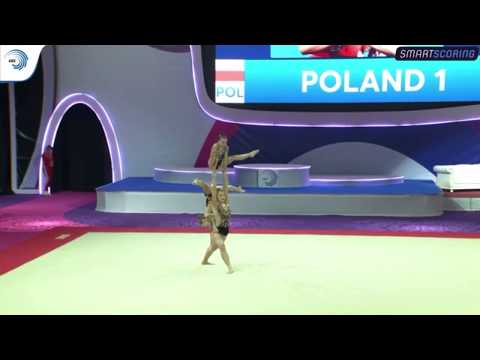 EAGC 2019 - 12-18 WG Poland 1 BAL (Karolina Kawalec, Katarzyna Pszczolkowska, Julia Rybiicka)