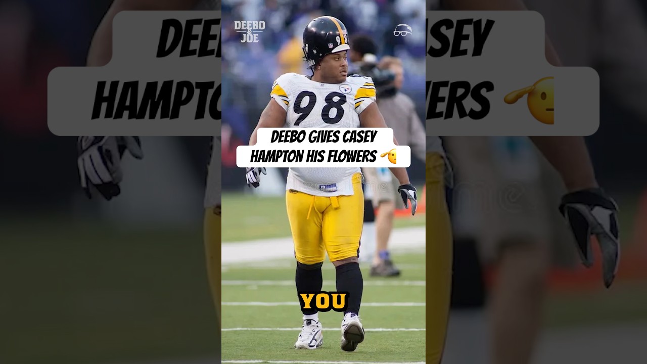 Deebo gives Casey Hampton his flowers and says he should be in the Hall of Fame  🫡 #DeeboAndJoe