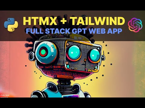 Htmx + Tailwind GPT web app