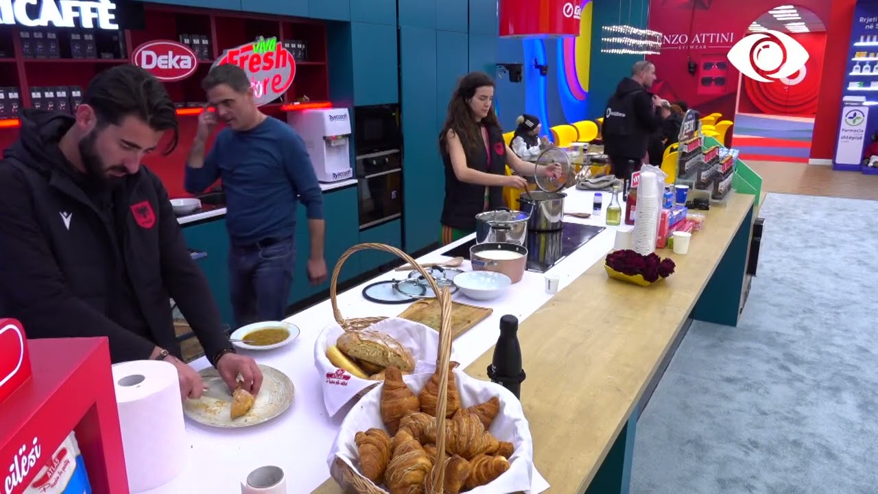 Banorët hanë drekën/ Efi-Luizit: Nëse fitoj unë do bëhem lider!