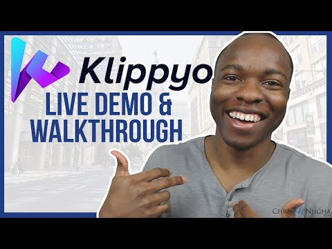 Klippyo Review And LIVE Video Creation WALKTHROUGH & DEMO (INSIDE LOOK) Video