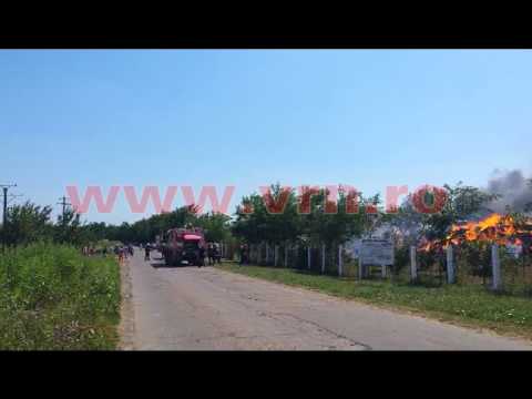 incendiu ferma Rosiesti 2
