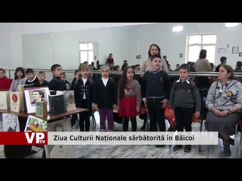 Ziua Culturii Naționale sărbătorită în Băicoi