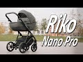 миниатюра 0 Видео о товаре Коляска 2 в 1 Riko Nano Pro, 02 Onyx (Темно-серый)