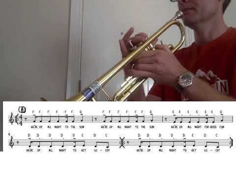 Get Lucky Tutorial Trumpet