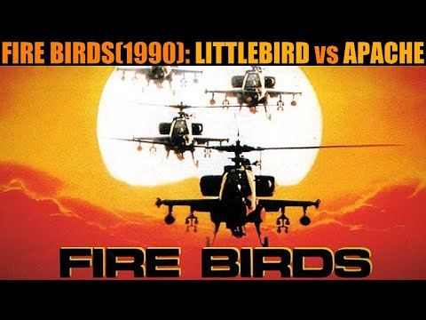 Fire Birds(1990): AH-64 Apache vs AH-6 Littlbird Fight Scene | Reenactment