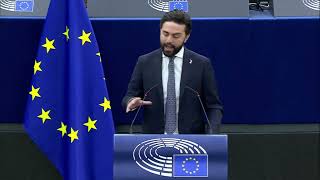 Marco Zanni EU debates Ukraine, energy, climate change, economy at #SOTEU debate with President!