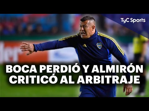 LA FURIA DE JORGE ALMIRÓN TRAS LA DERROTA 🔥 "EL ÁRBITRO NOS VOLVIÓ A PERJUDICAR" ⚽ ARSENAL 1-0 BOCA