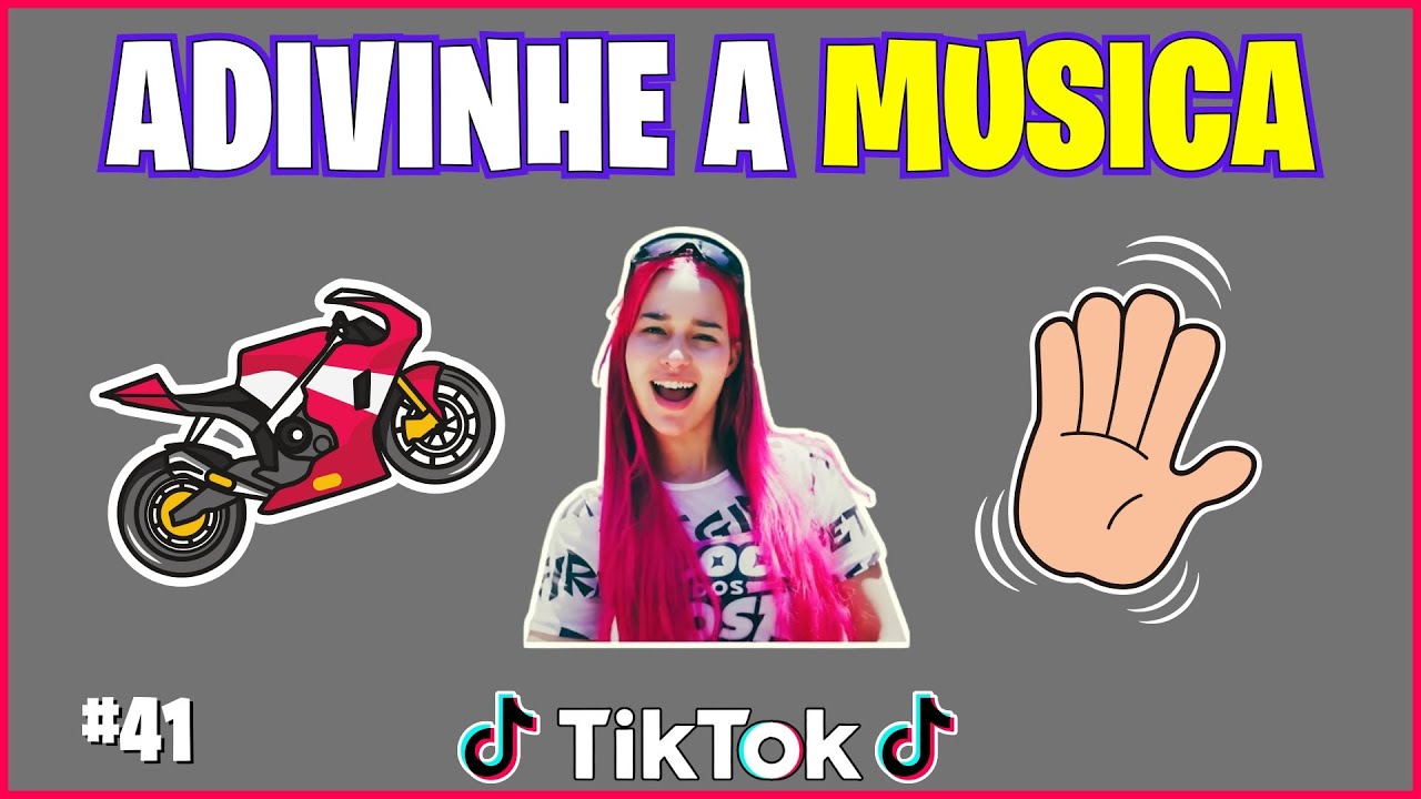 ADIVINHE A MÚSICA DO TIK TOK COM EMOJIS 🎵💜 DESAFIO MUSICAL #41