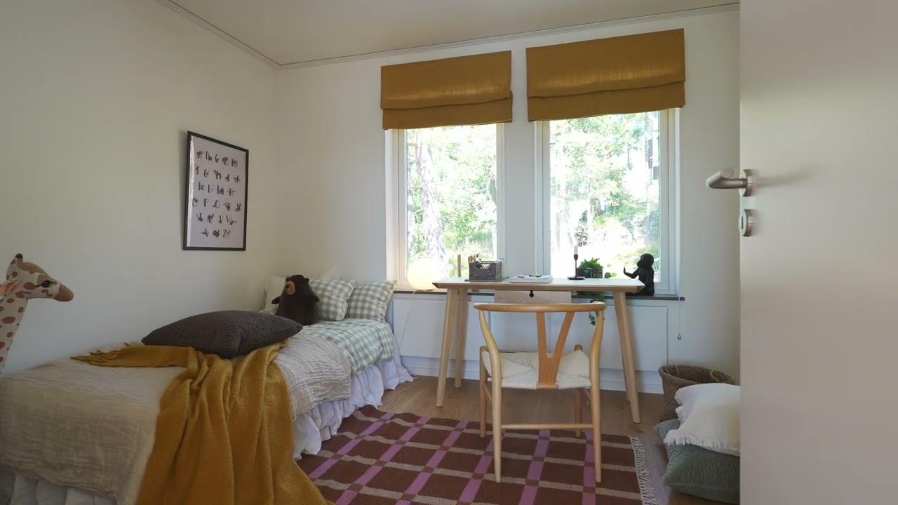 4 rum Parhus på Tollareslingan 9A, lgh 1 Tollare Nacka kommun - video