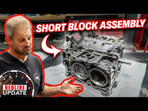 Subaru WRX EJ20 engine short block assembly