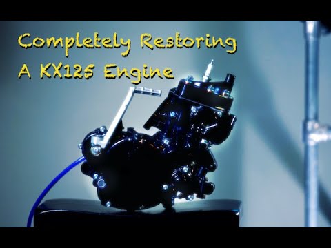 Rebuilding a KX125 Engine - Completely!