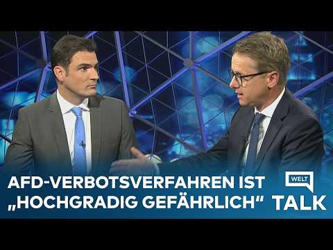 WELT TALK: CDU-Generalsekretär Carsten Linnemann spricht sich gegen AfD-Verbotsverfahren aus