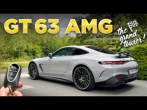 Mercedes AMG GT63 (585 PS) - Le Mans grand tour! 🏁