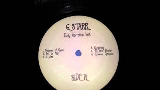 Gang Starr - Daily Operation Instrumental Side A