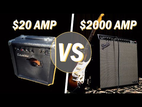 20$ VS 2.000$ AMP – How To Make A Cheap Amp Sound Better!