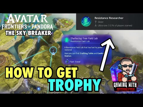 Avatar Frontiers of Pandora The SkyBreaker DLC - Resistance Researcher trophy All Field lab Location