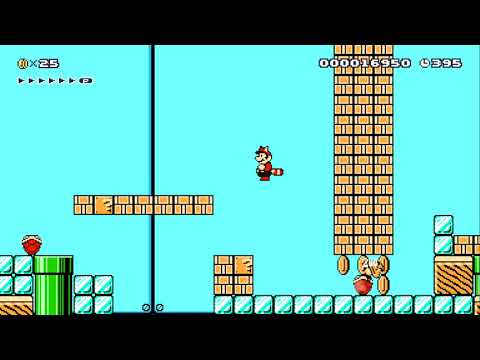 Mario Generations Part 11-1-1 by Nman - SUPER MARIO MAKER - NO COMMENTARY 1ba