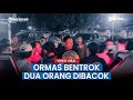 Viral Dua Kubu Ormas Terlibat Bentrok Dua Orang Kena Bacok
