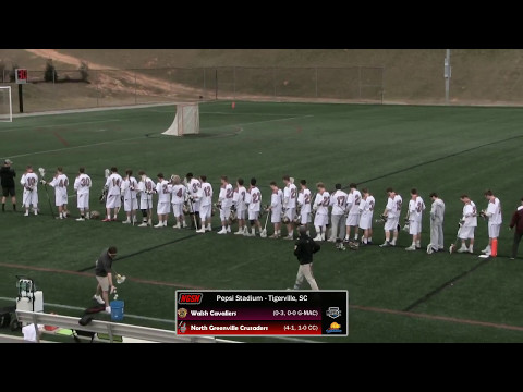 NGU Men's Lacrosse 2017 - North Greenville vs. Walsh