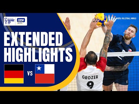 GERMANY vs. CHILE | EXTENDED HIGHLIGHTS | 2025 FIVB MEN'S WORLD CHAMPIONSHIP | SEPT. 15