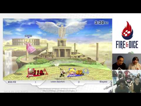 Smash or Die Young #2 - 4GG K9sbruce (Sheik) vs SlayerZ - Smash Wii U LQF