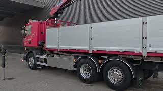 Бортовой грузовик Scania G370 6x2 HMF 1820 K-RC BDF System | Изображение 4 - Autoline