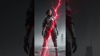 ⭐ The Red Guardian  EP1 — The First Spark #facts #blacktaj #aishorts #fantasy  #anime #aianime