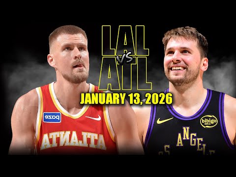 Los Angeles Lakers vs Atlanta Hawks Full Game Highlights – January 13, 2026 | NBA Season