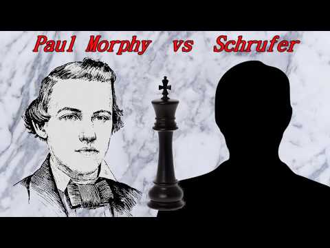 Annotated Chess Games 366 - Morphy vs. Schrufer - Drowned at the Café de la Régence - 1859 [C56]